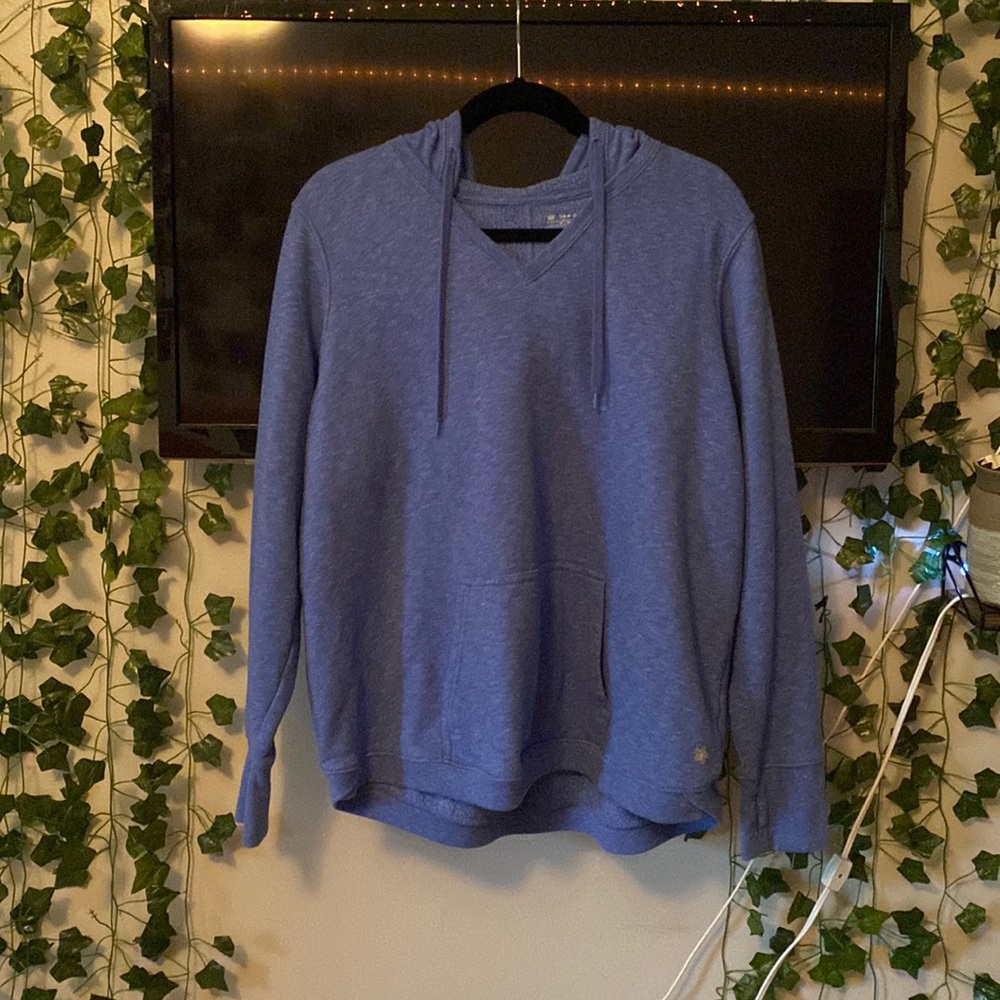 Blue Tek Gear Hoodie V-Neck - 1X